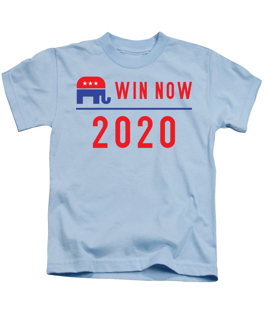 Republicans Win Now - Kids T-Shirt