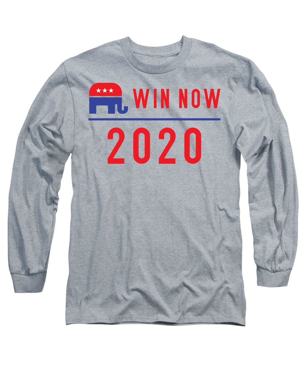 Republicans Win Now - Long Sleeve T-Shirt