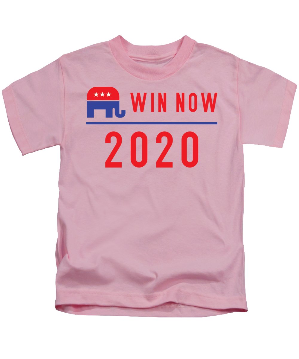 Republicans Win Now - Kids T-Shirt