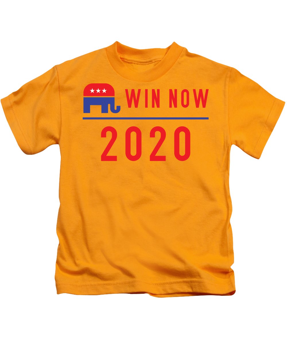Republicans Win Now - Kids T-Shirt