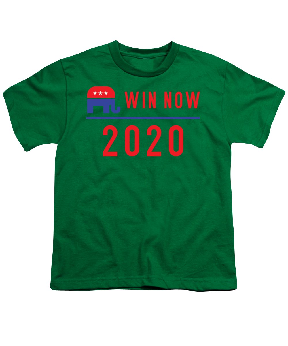 Republicans Win Now - Youth T-Shirt