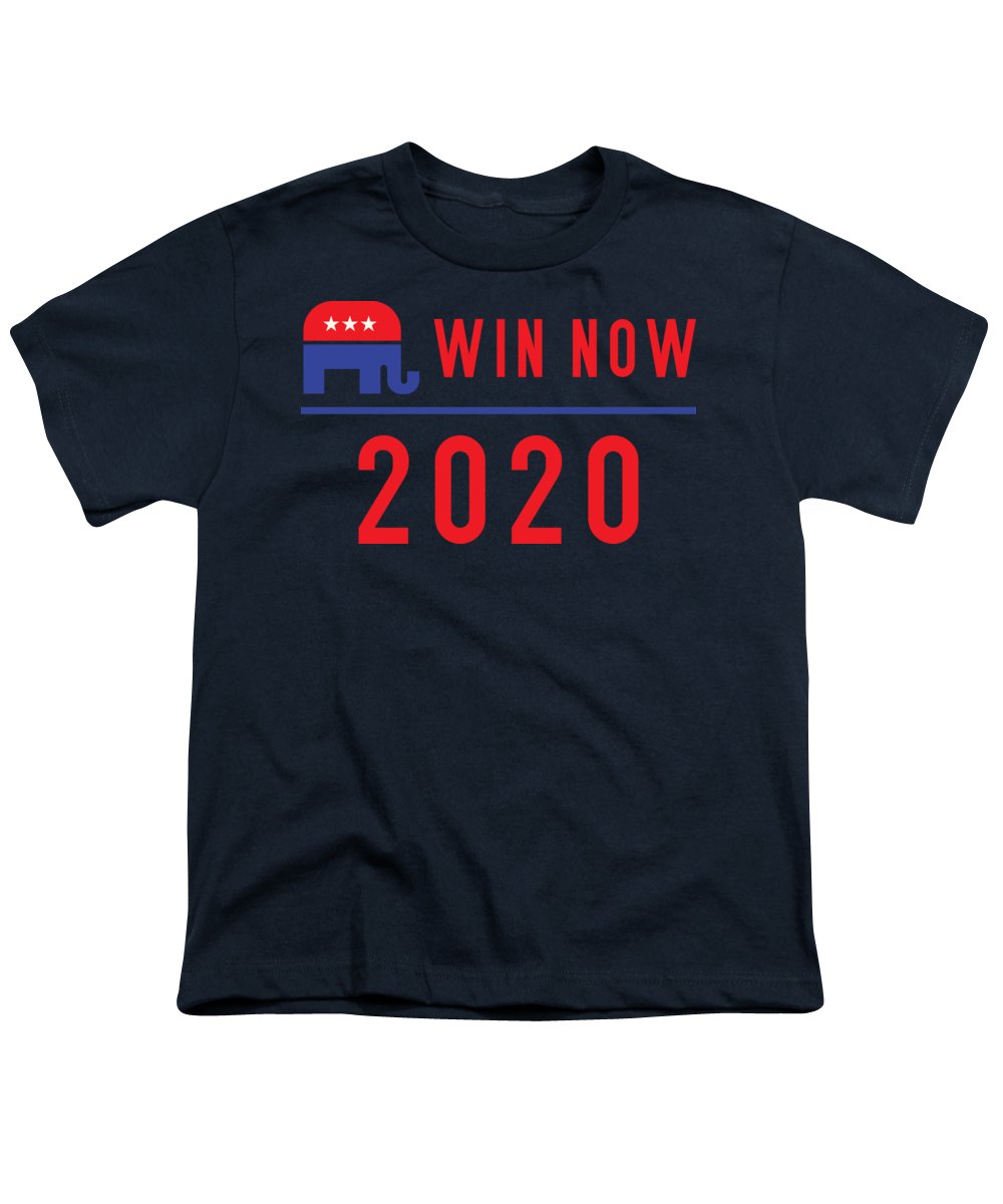 Republicans Win Now - Youth T-Shirt