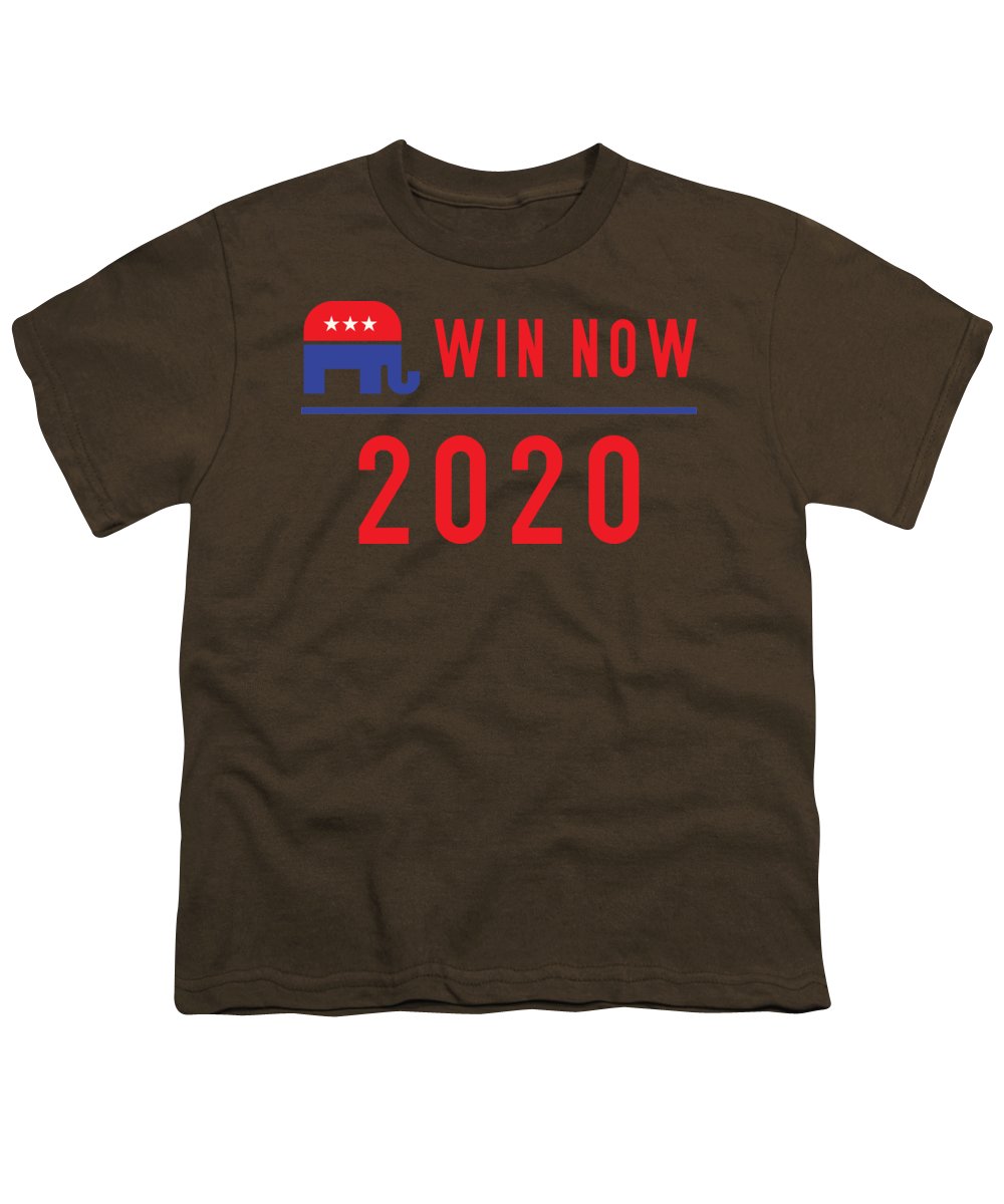 Republicans Win Now - Youth T-Shirt