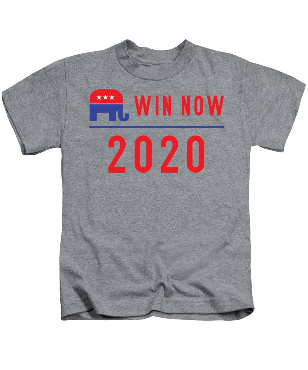 Republicans Win Now - Kids T-Shirt