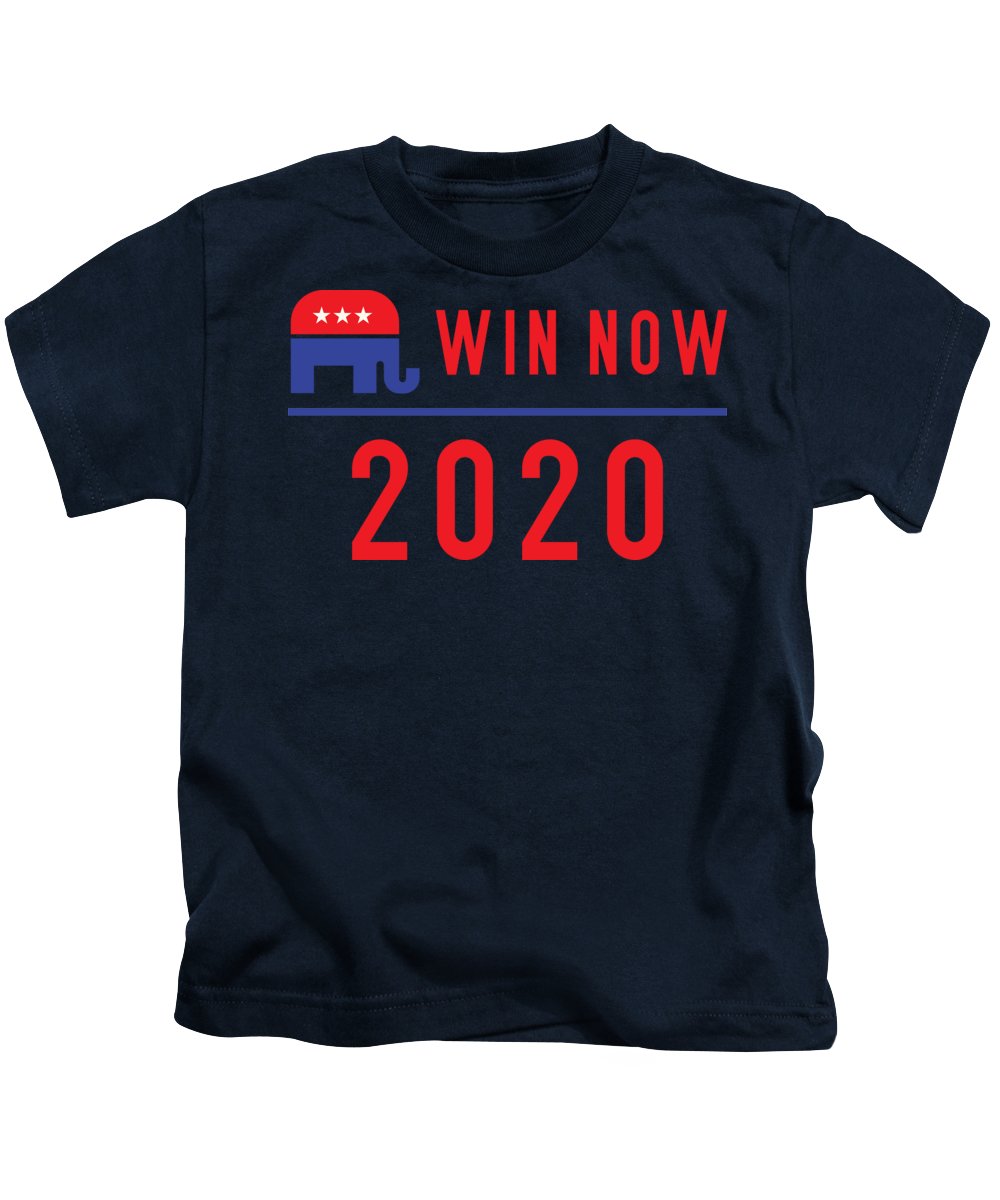 Republicans Win Now - Kids T-Shirt