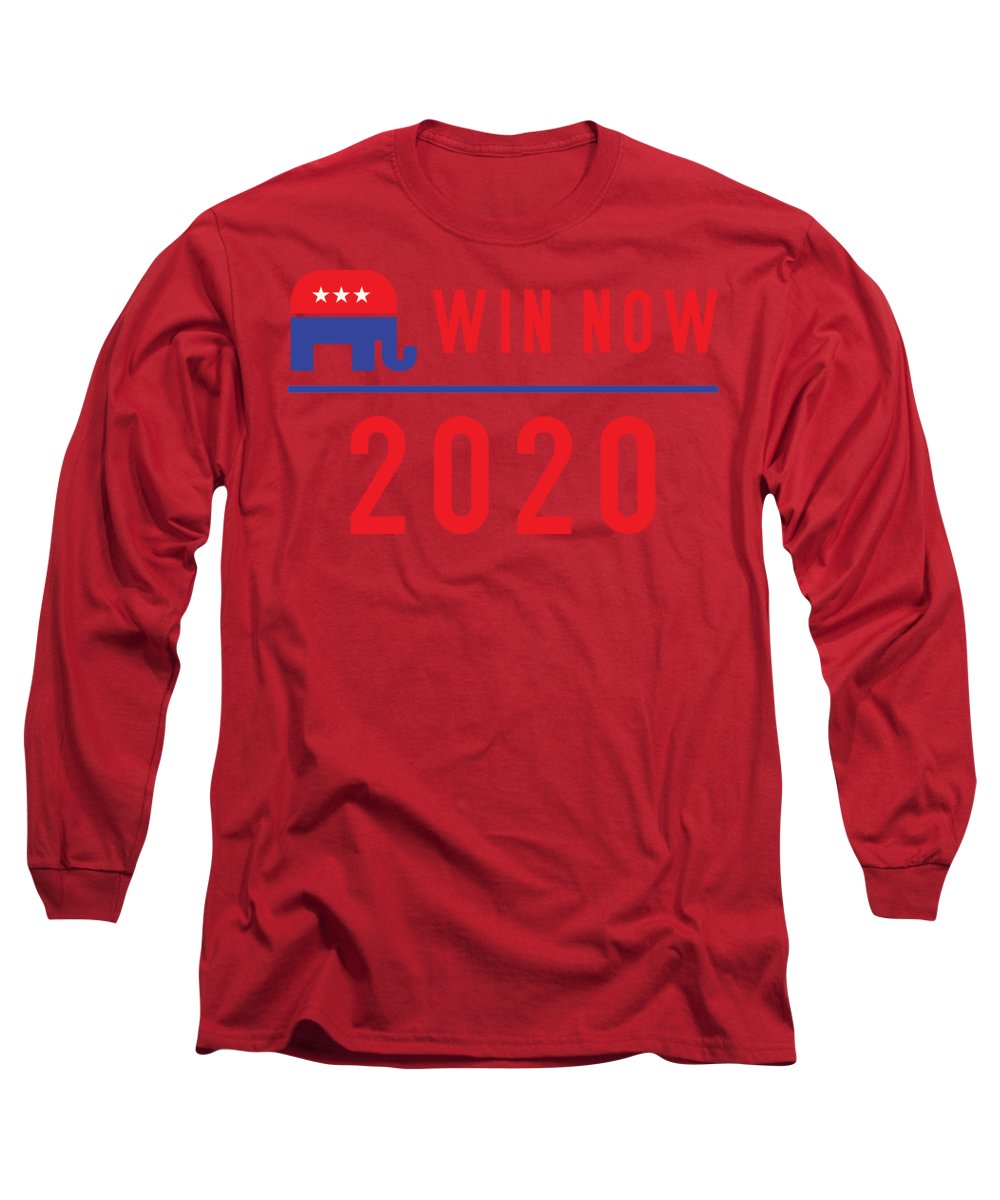 Republicans Win Now - Long Sleeve T-Shirt