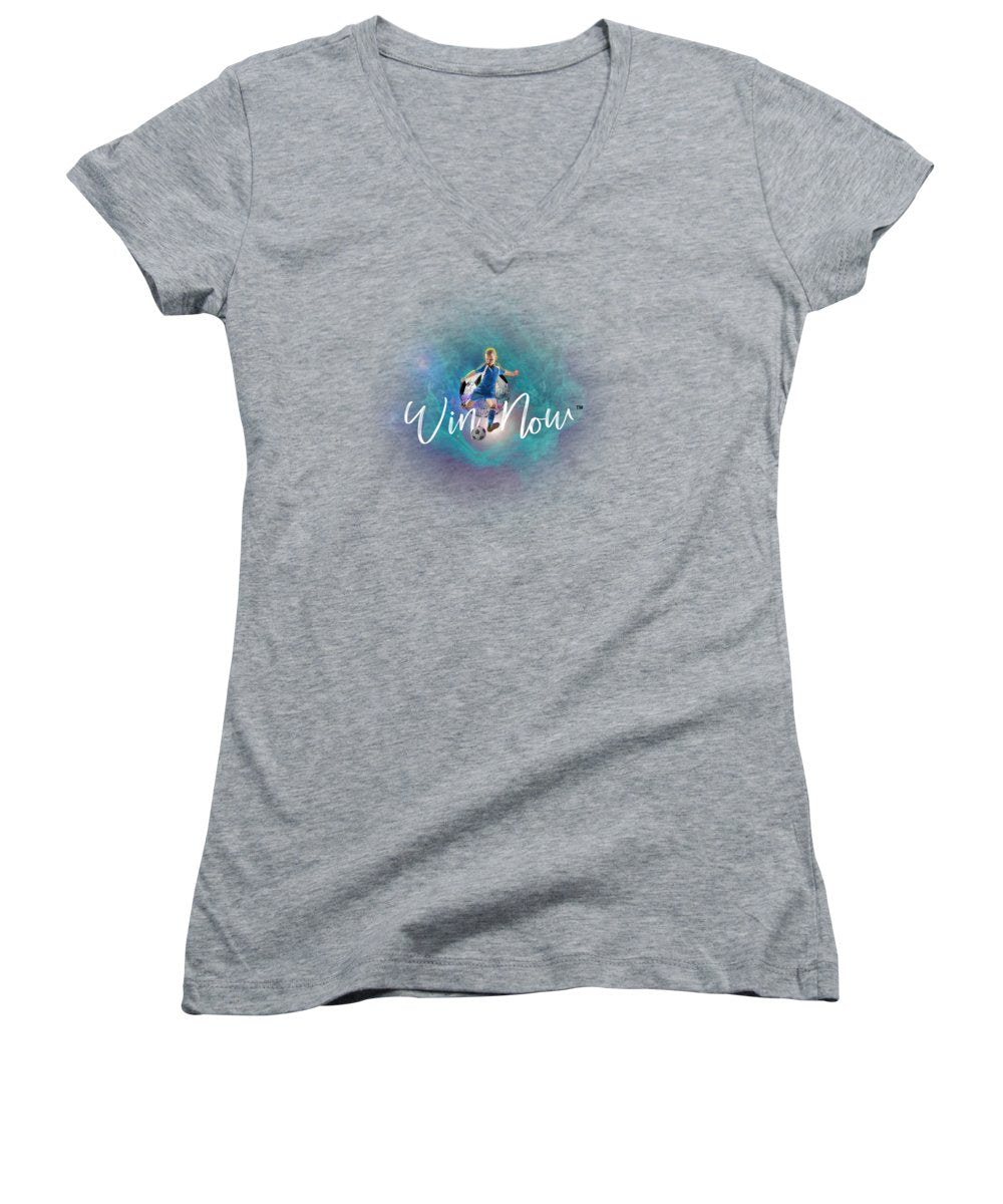 Soccer Kids Win - Women's V-Neck