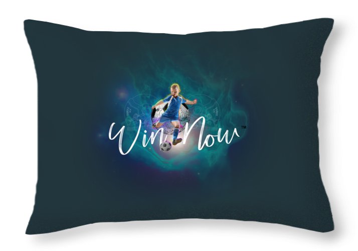 Soccer Kids Win - Throw Pillow
