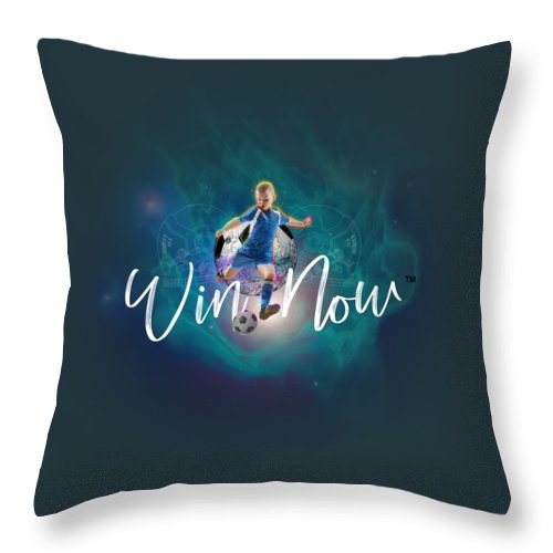 Soccer Kids Win - Throw Pillow