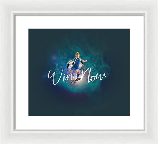 Soccer Kids Win - Framed Print