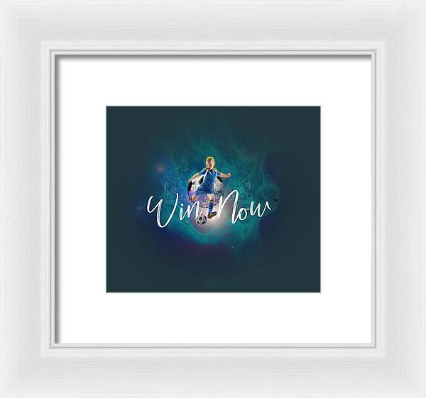 Soccer Kids Win - Framed Print