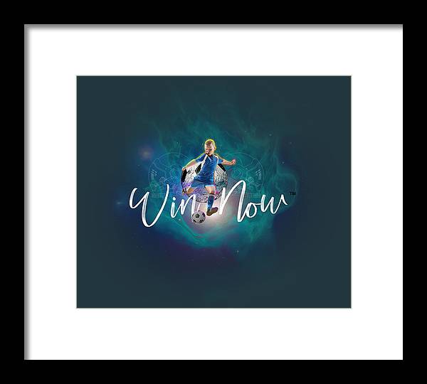 Soccer Kids Win - Framed Print