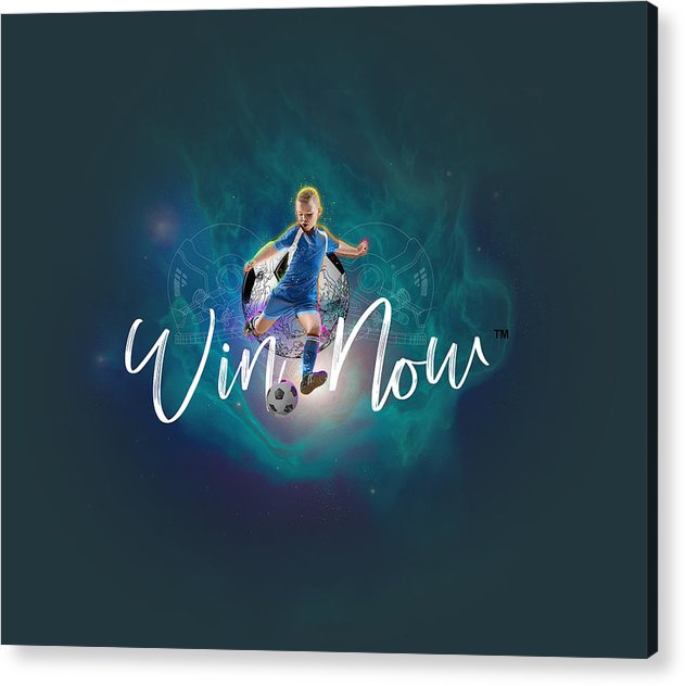 Soccer Kids Win - Acrylic Print