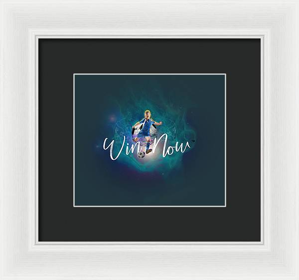 Soccer Kids Win - Framed Print