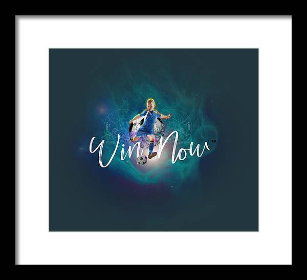Soccer Kids Win - Framed Print