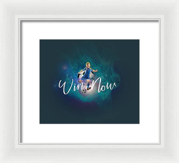 Soccer Kids Win - Framed Print