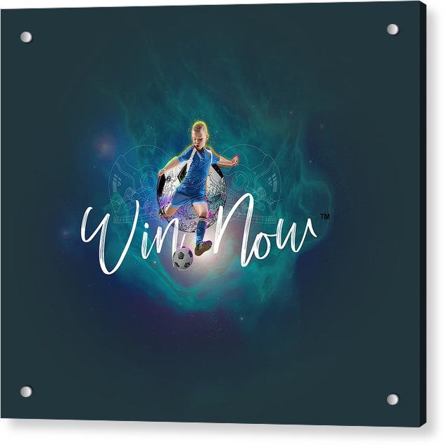 Soccer Kids Win - Acrylic Print