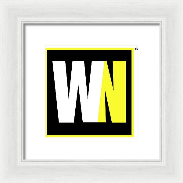 Win Now Brand - Framed Print
