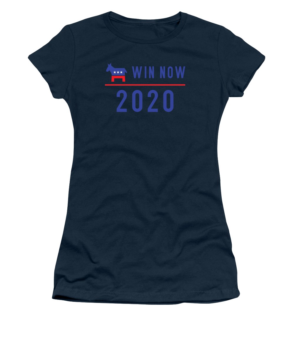 Democrats Win Now - Women's T-Shirt