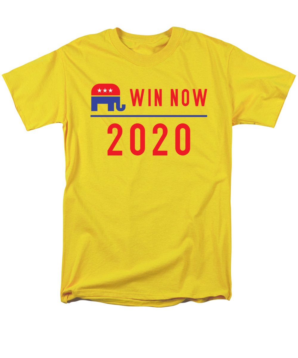 Republicans Win Now - Men's T-Shirt  (Regular Fit)
