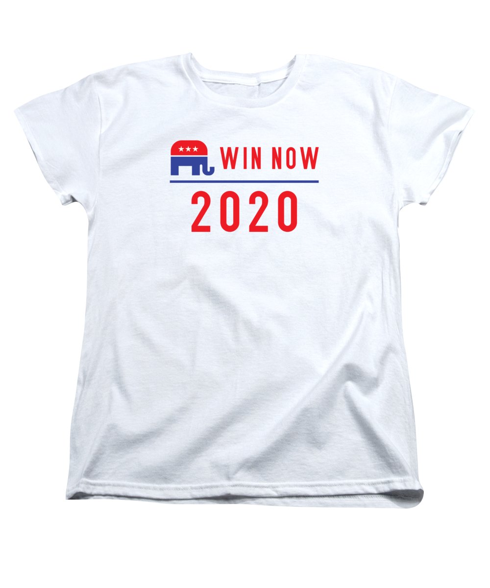 Republicans Win Now - Women's T-Shirt (Standard Fit)