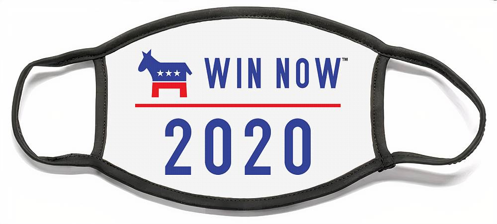 Democrats Win Now - Face Mask