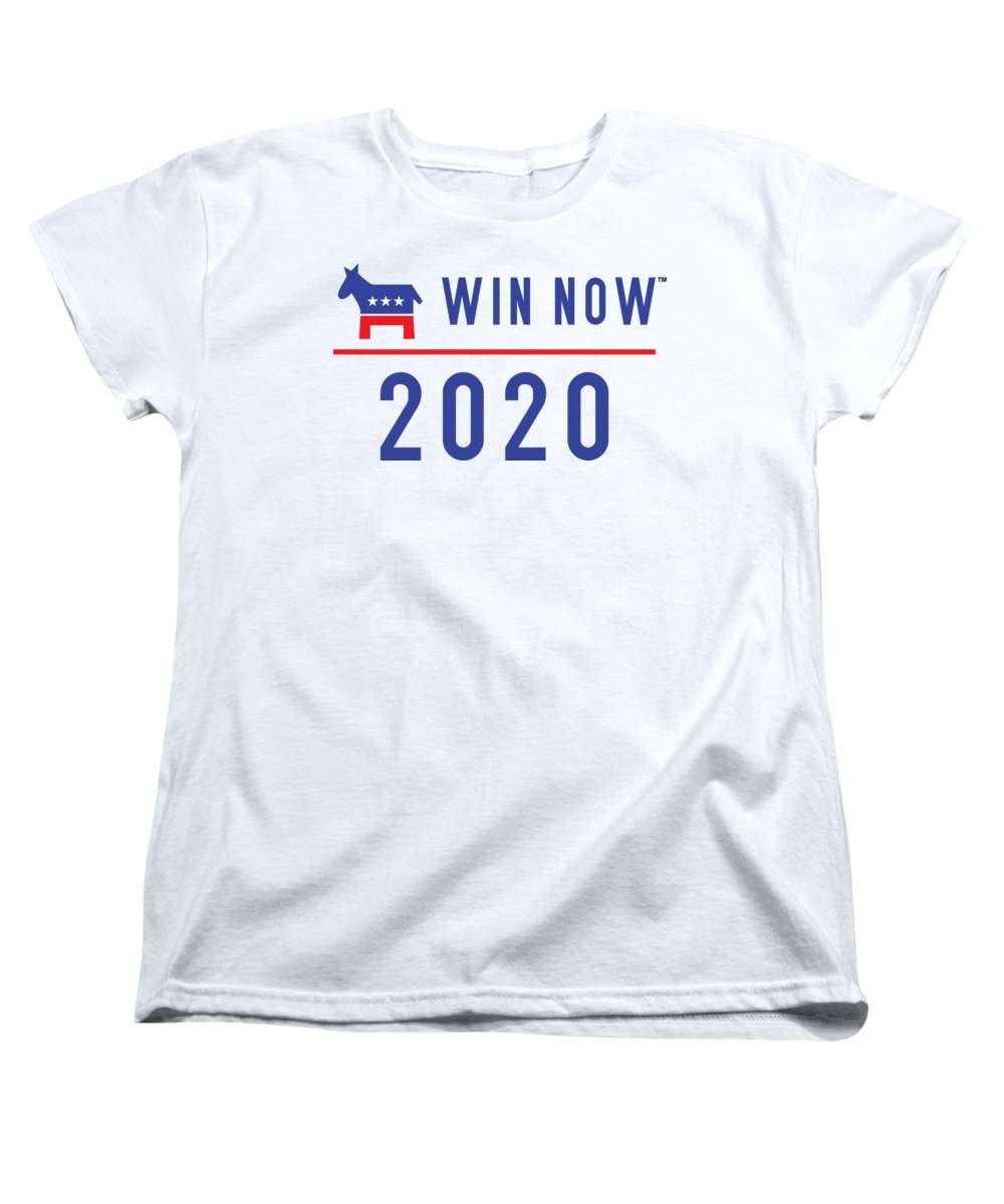 Democrats Win Now - Women's T-Shirt (Standard Fit)