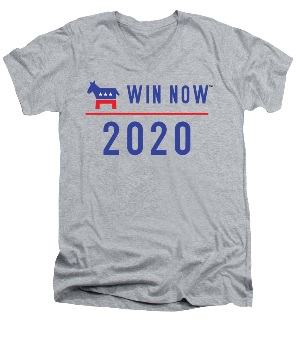 Democrats Win Now - Men's V-Neck T-Shirt