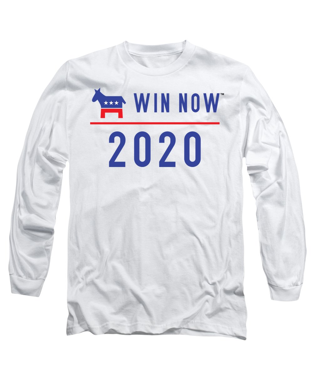 Democrats Win Now - Long Sleeve T-Shirt