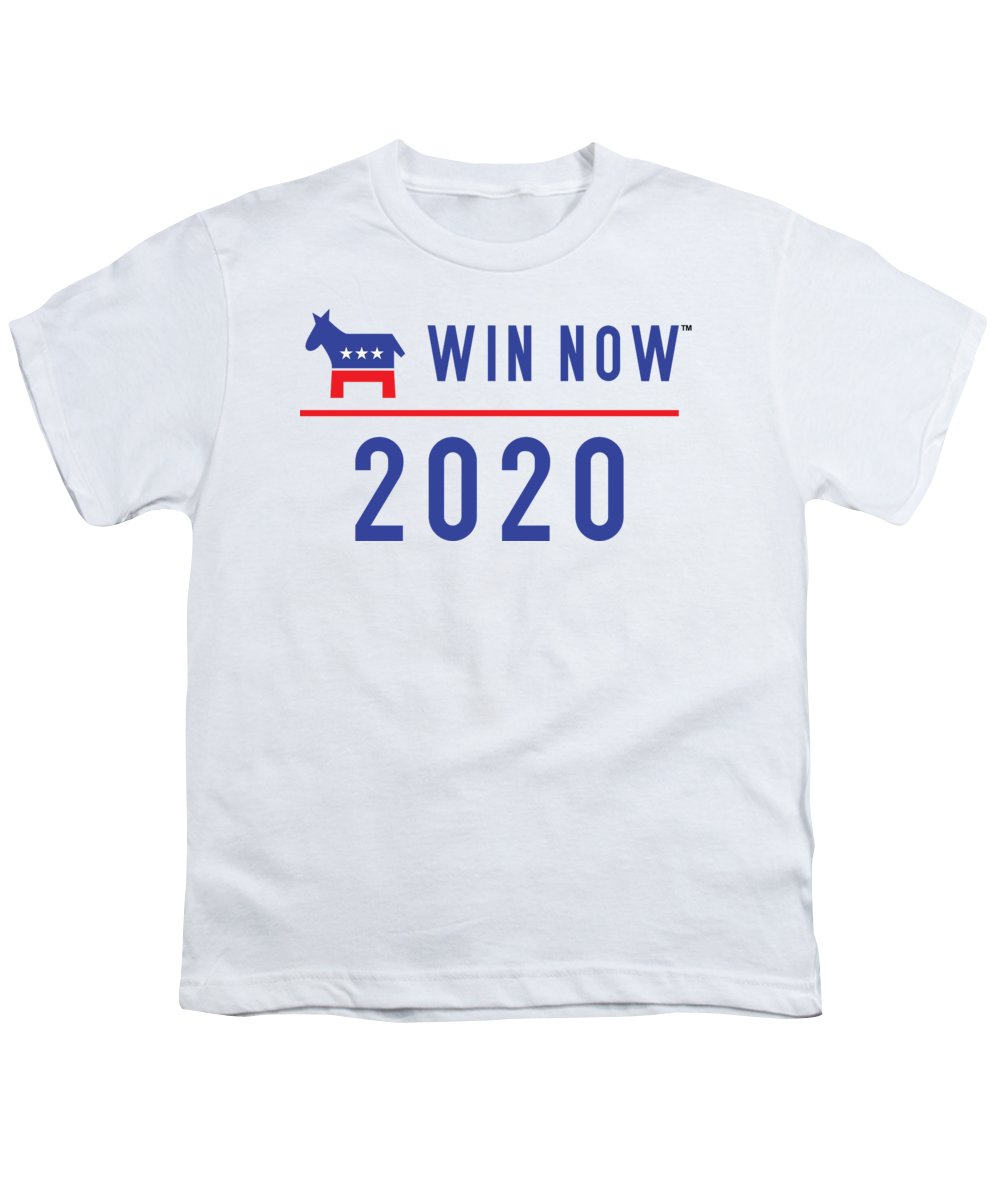 Democrats Win Now - Youth T-Shirt