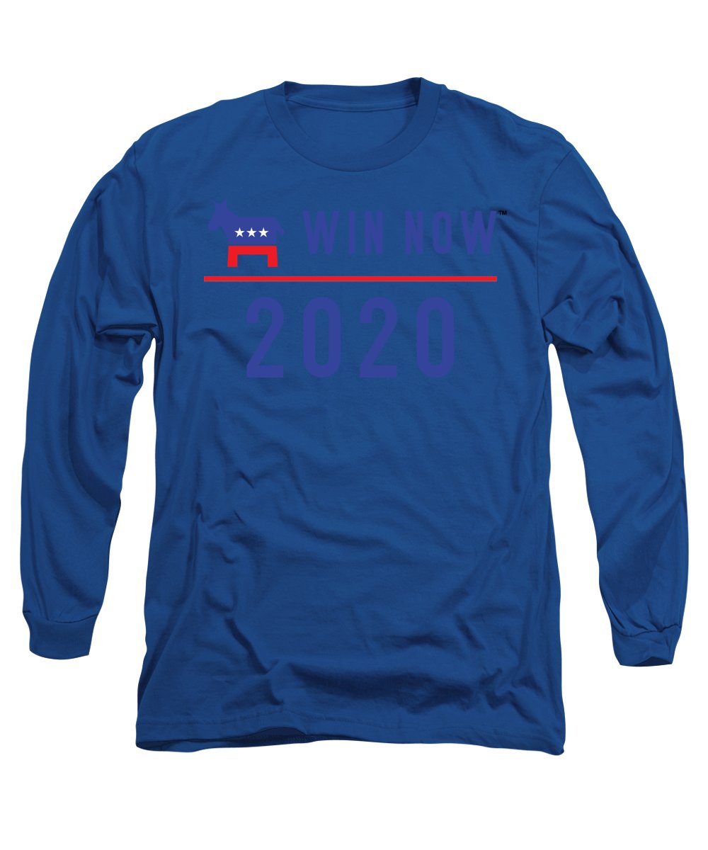 Democrats Win Now - Long Sleeve T-Shirt