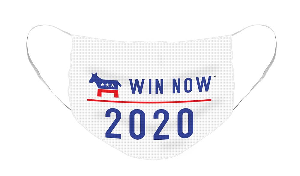Democrats Win Now - Face Mask