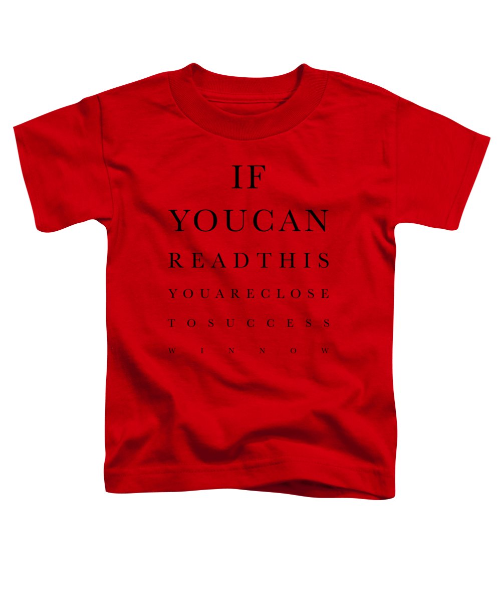 Eye Test - Toddler T-Shirt