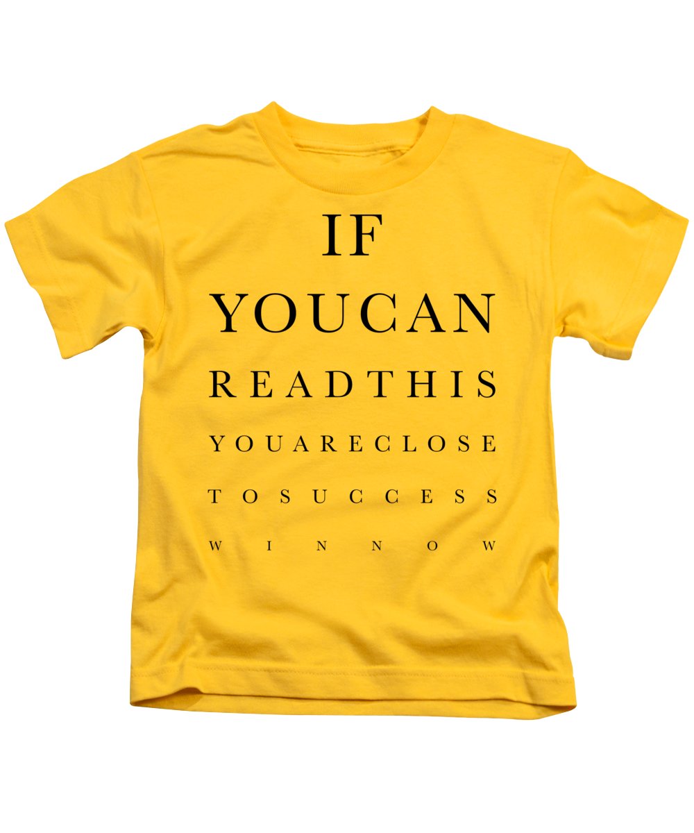 Eye Test - Kids T-Shirt