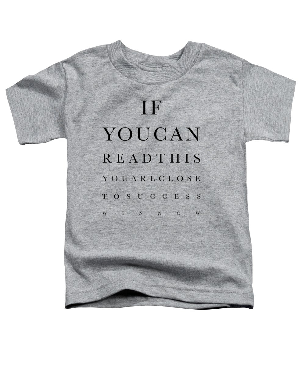 Eye Test - Toddler T-Shirt