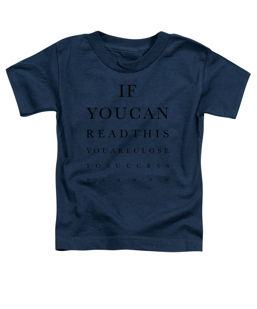 Eye Test - Toddler T-Shirt