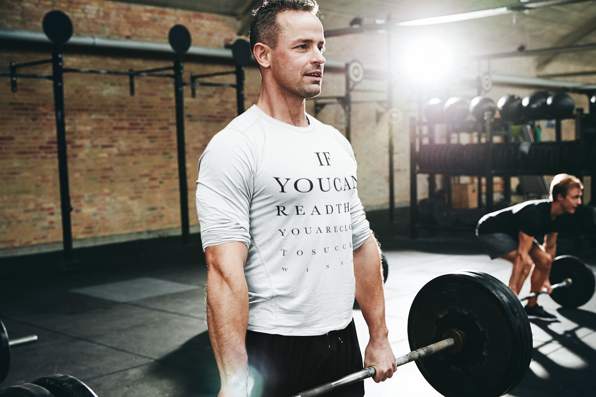 Win Now Eye Test - Men's T-shirt