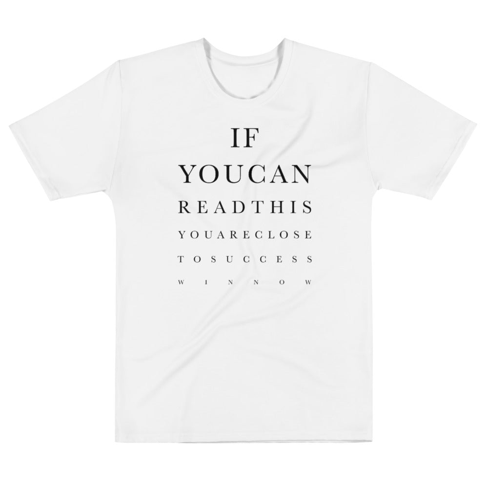 Win Now Eye Test - Men's T-shirt