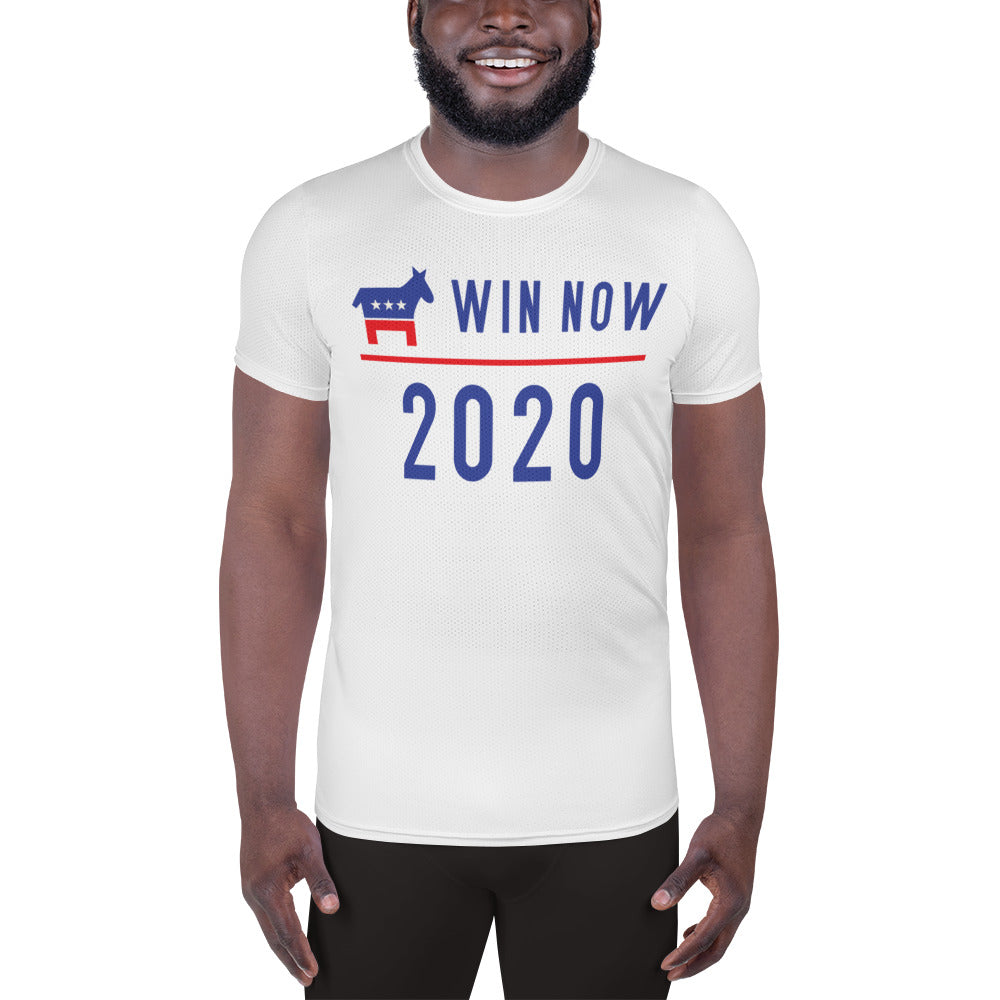Democrats Win Now - Men's Athletic T-shirt