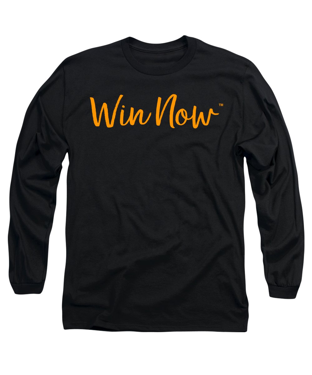 Orange Win Now - Long Sleeve T-Shirt