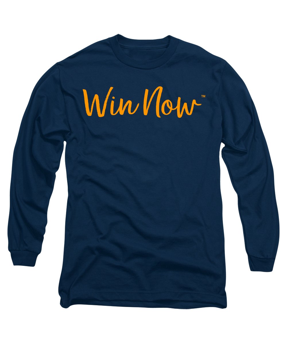 Orange Win Now - Long Sleeve T-Shirt