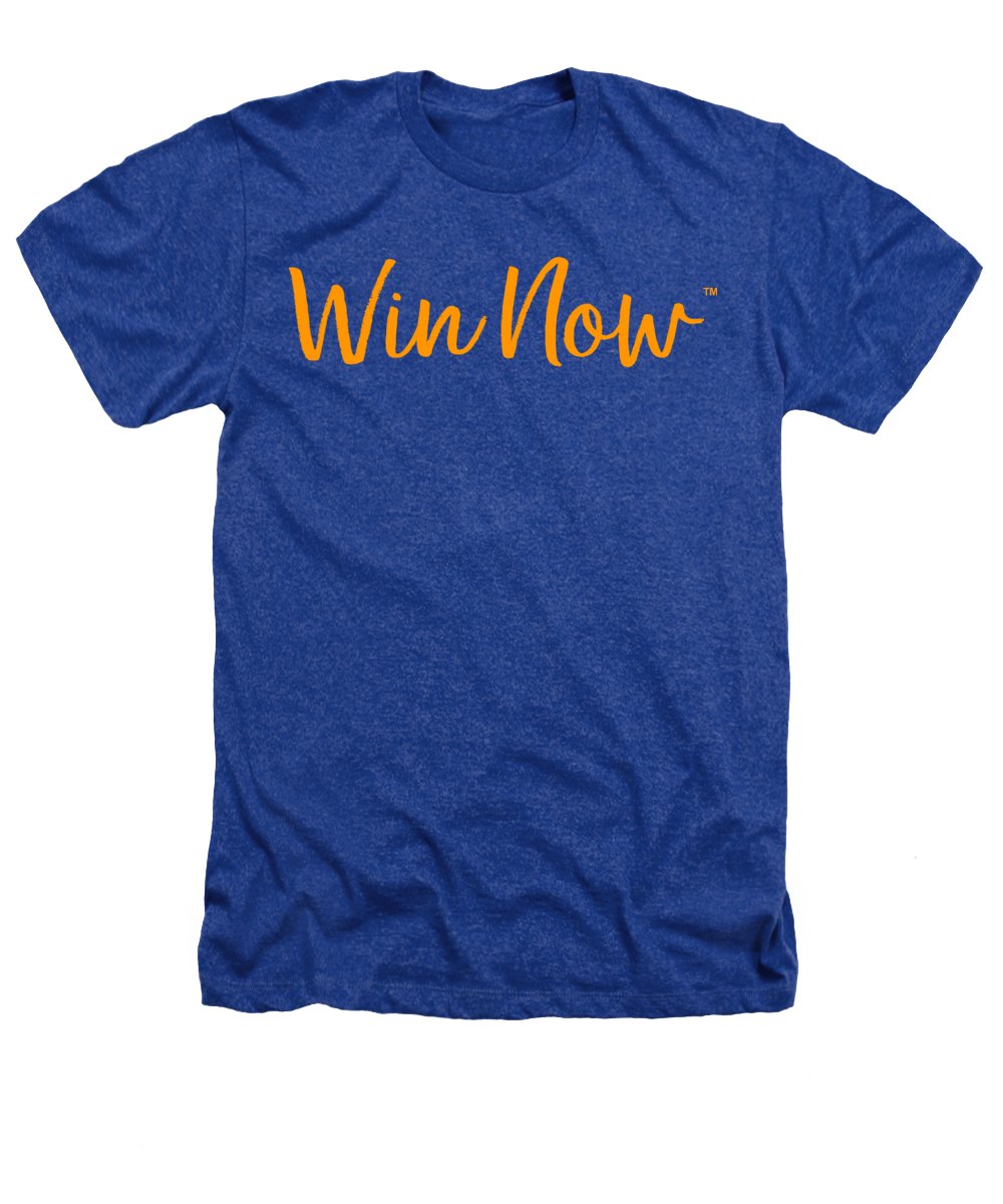 Orange Win Now - Heathers T-Shirt