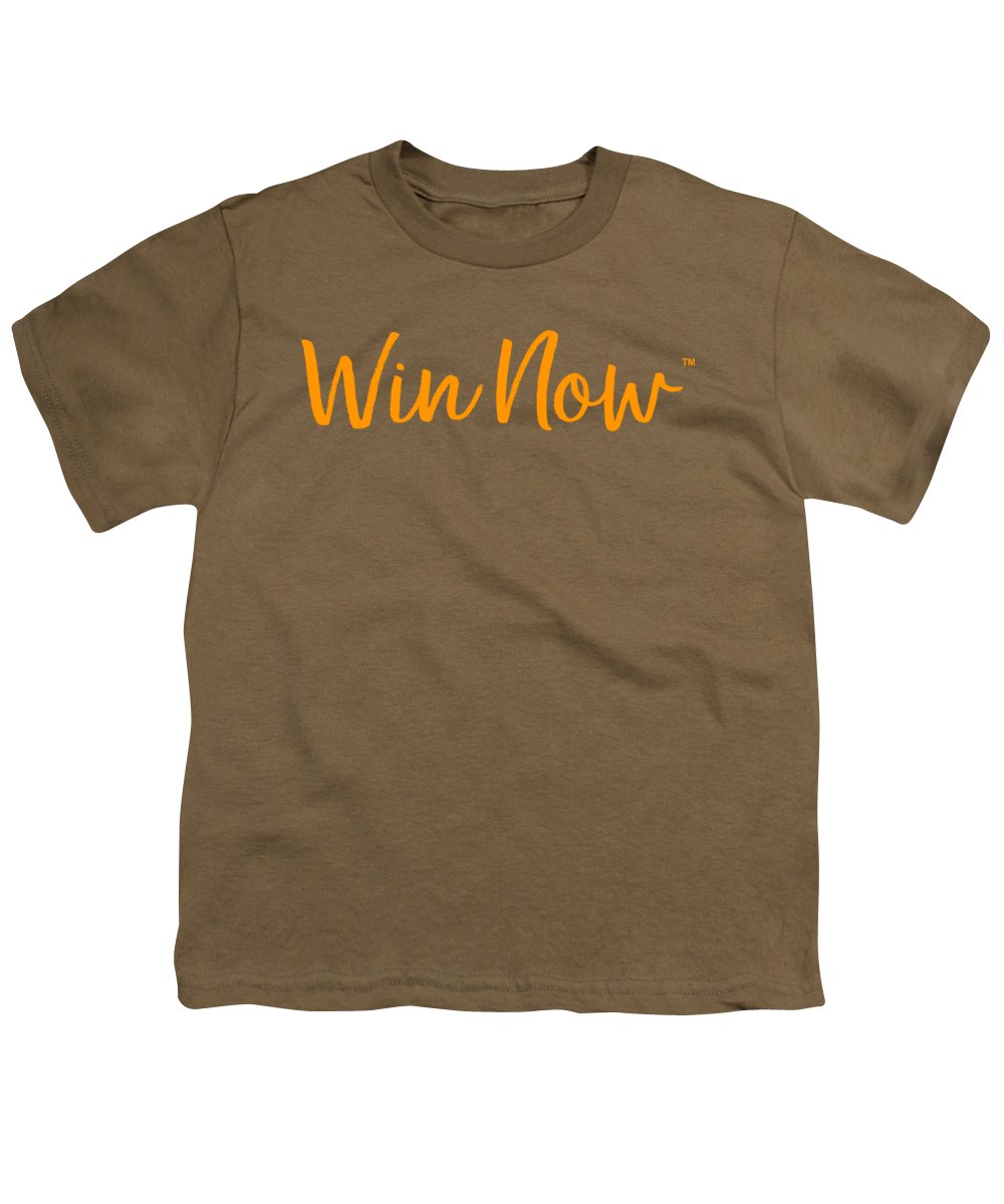 Orange Win Now - Youth T-Shirt