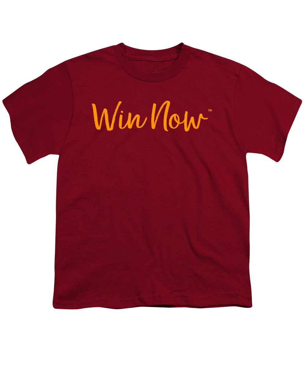 Orange Win Now - Youth T-Shirt