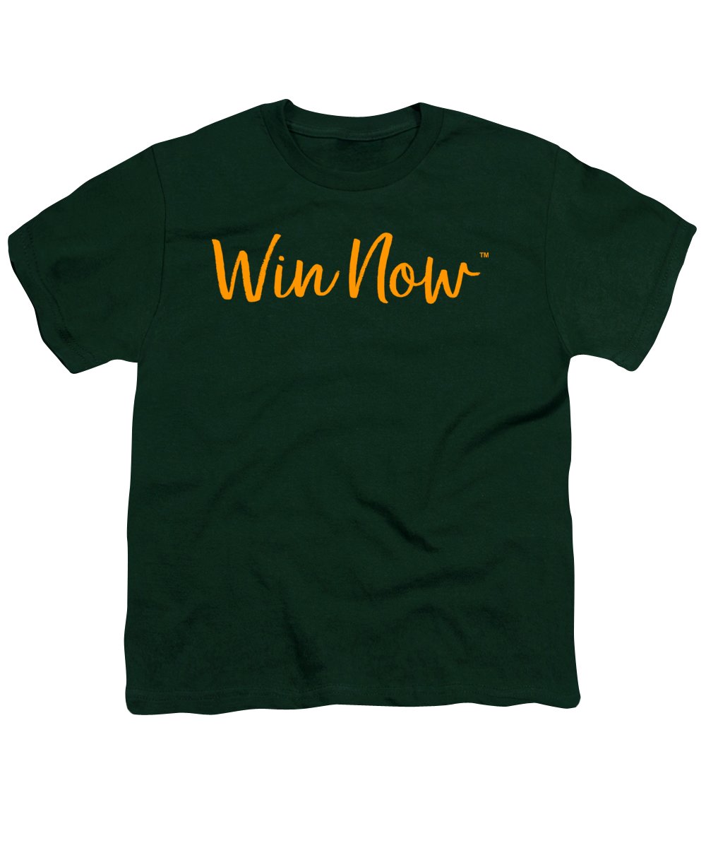 Orange Win Now - Youth T-Shirt