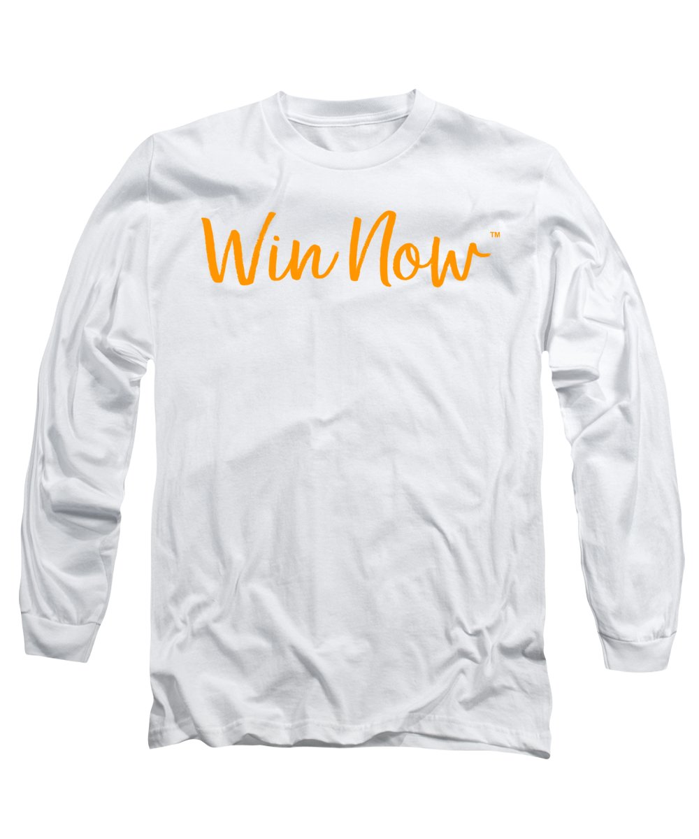 Orange Win Now - Long Sleeve T-Shirt