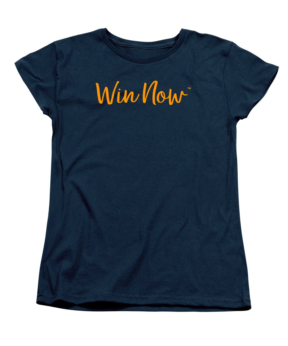 Orange Win Now - Women's T-Shirt (Standard Fit)