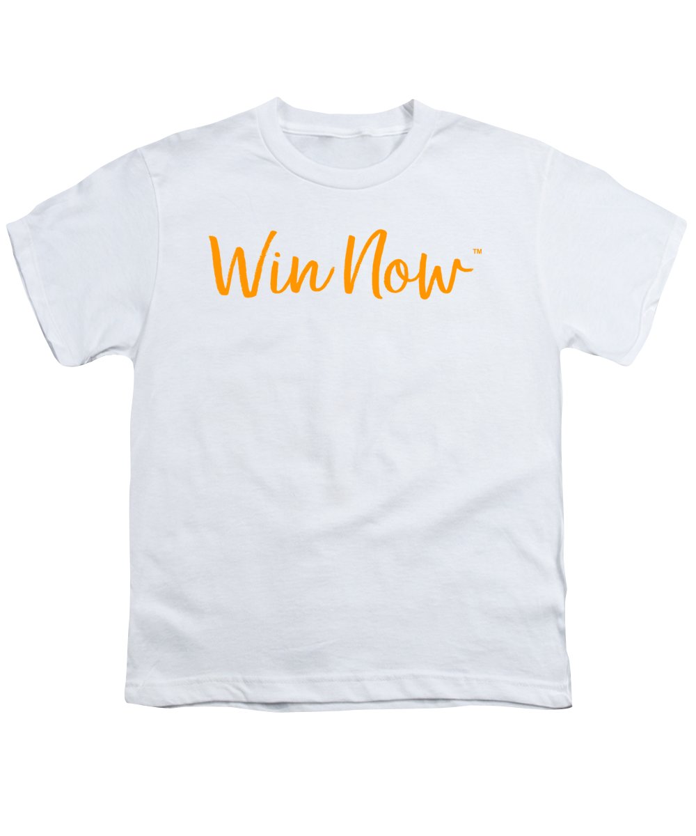 Orange Win Now - Youth T-Shirt