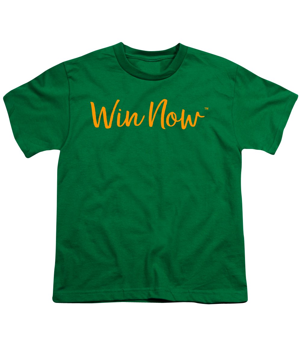 Orange Win Now - Youth T-Shirt