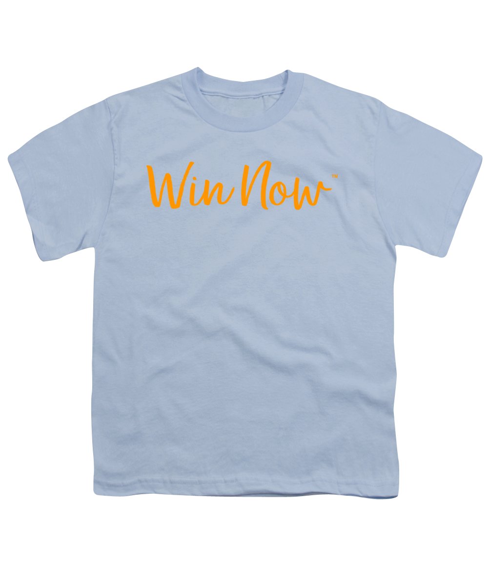 Orange Win Now - Youth T-Shirt